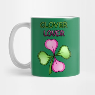 Clover Lover (with black border) Mug